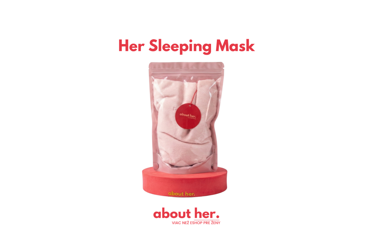 Originálny katalógový záber HER Sleeping Mask - Weighted Gravity Mask od AboutHer.