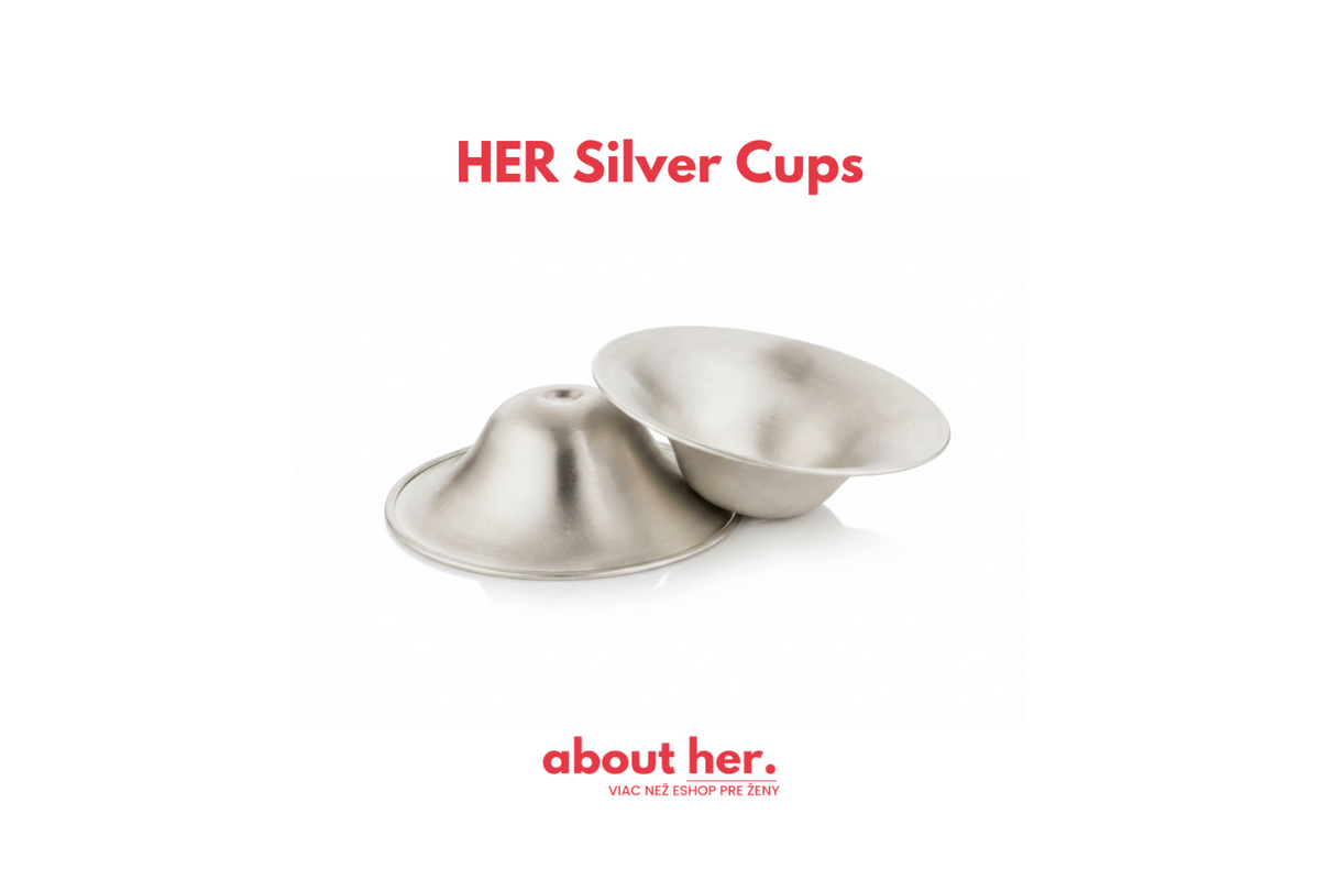 Originálna fotografia HER Silver Cups - nursing protection z katalógu AboutHer.