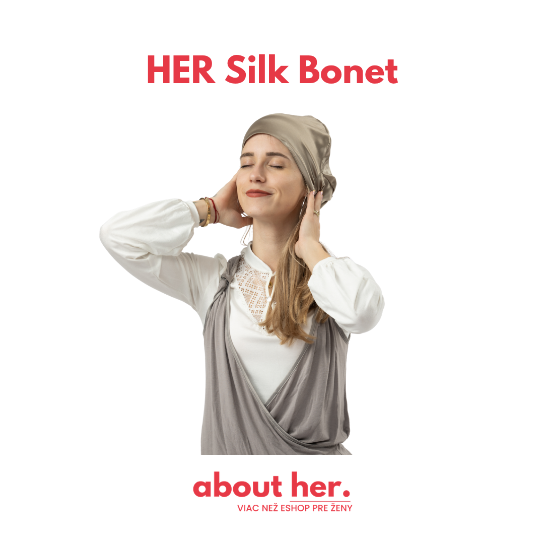 HER SILK BONET - Sleeping Cap