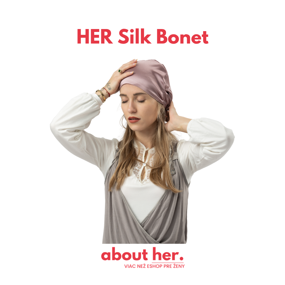 HER SILK BONET - Sleeping Cap