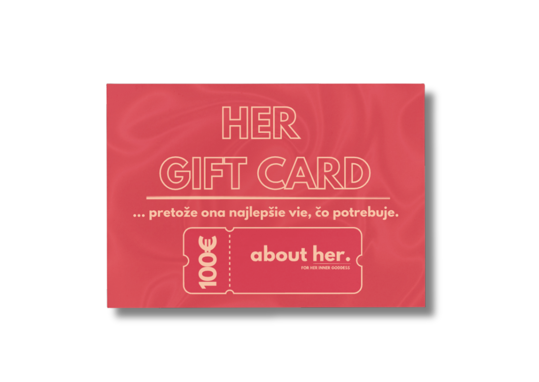 HER GIFT CARD