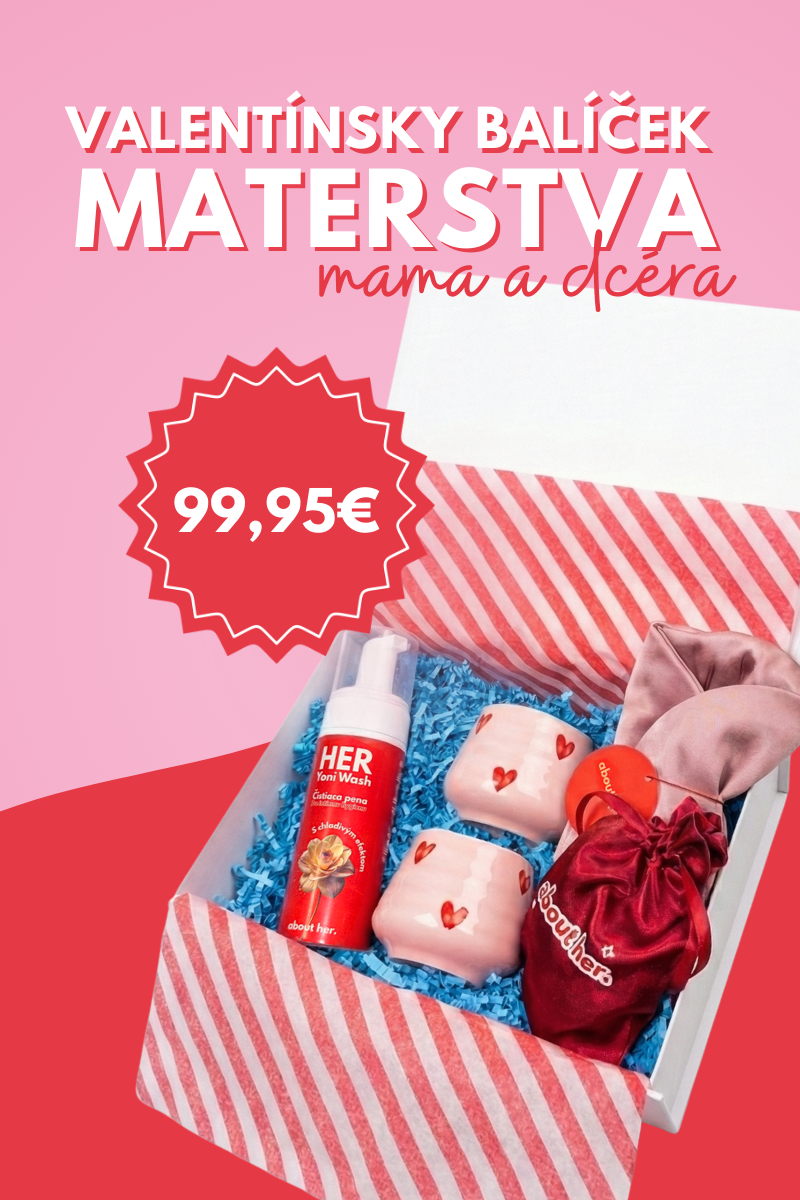 Valentínsky balíček materstva – mama & dcéra