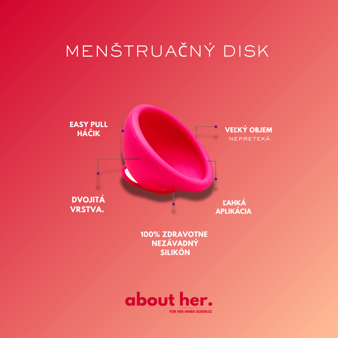 HER Period Disk - menštruačný disk s háčikom