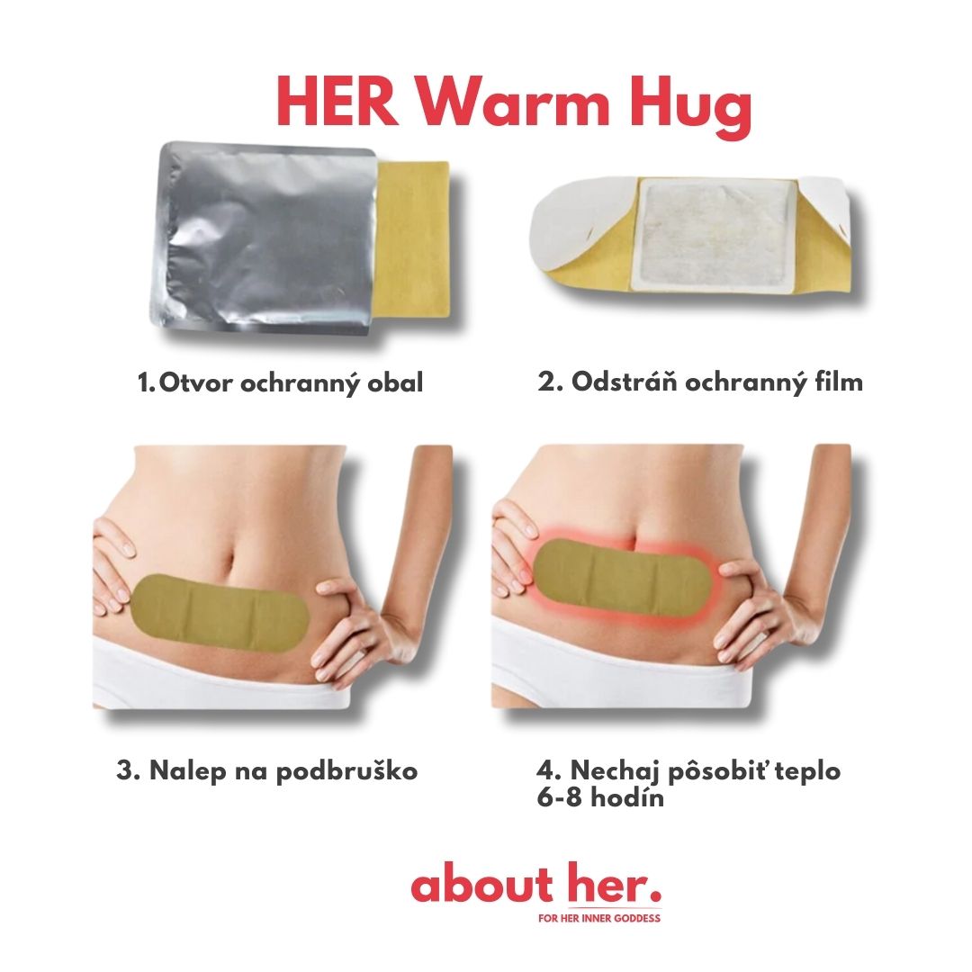 HER Warm Hug - menstrual heating patch