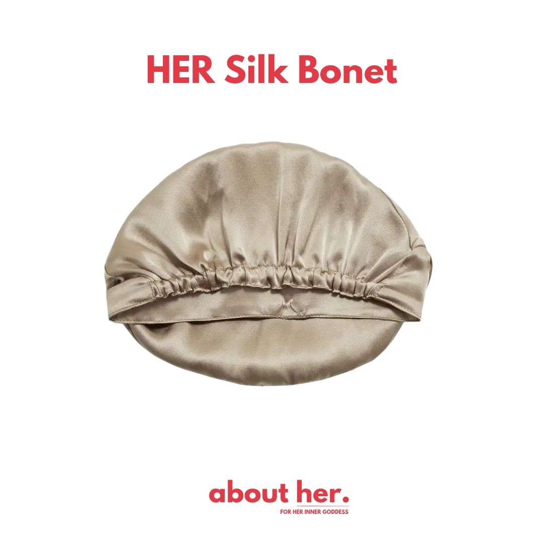 HER SILK BONET - Sleeping Cap