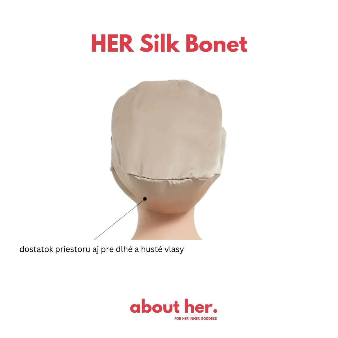HER SILK BONET - Sleeping Cap