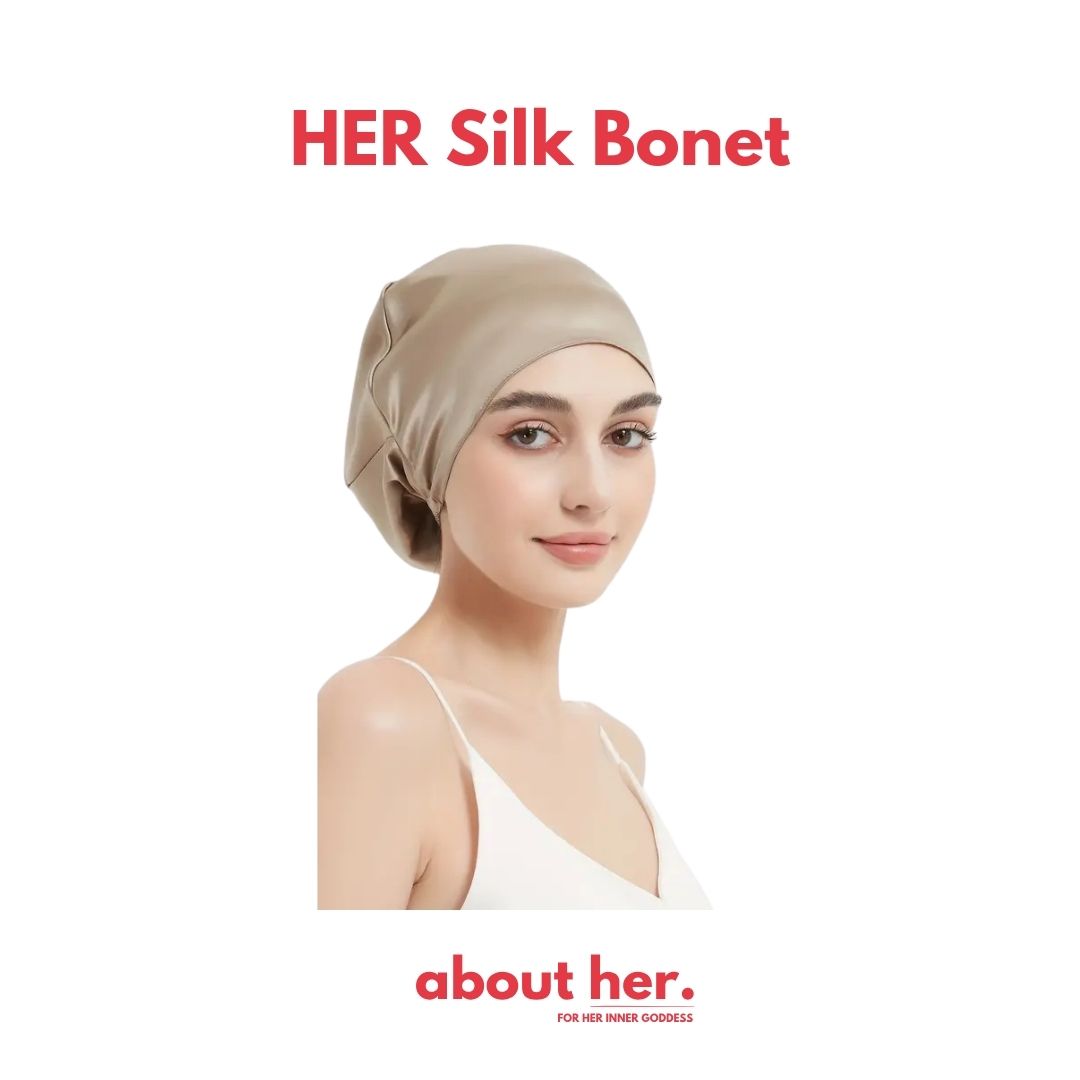 HER SILK BONET - Sleeping Cap