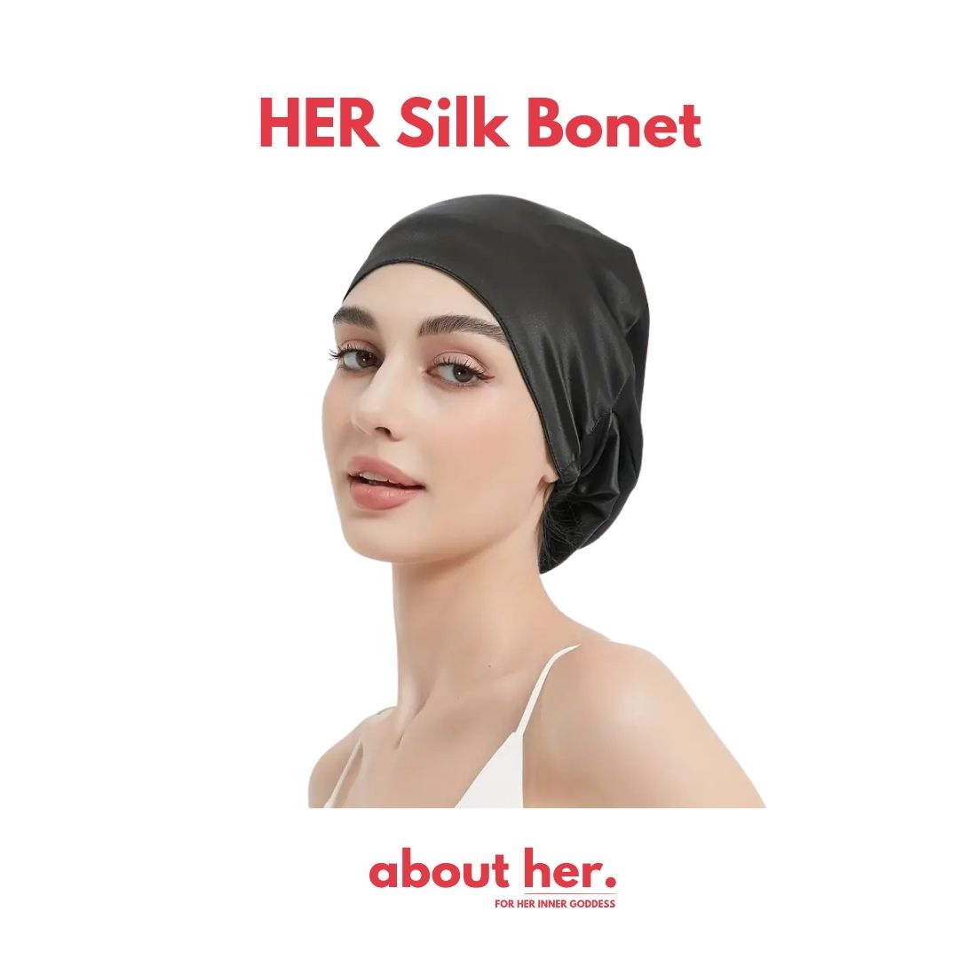 HER SILK BONET - Sleeping Cap