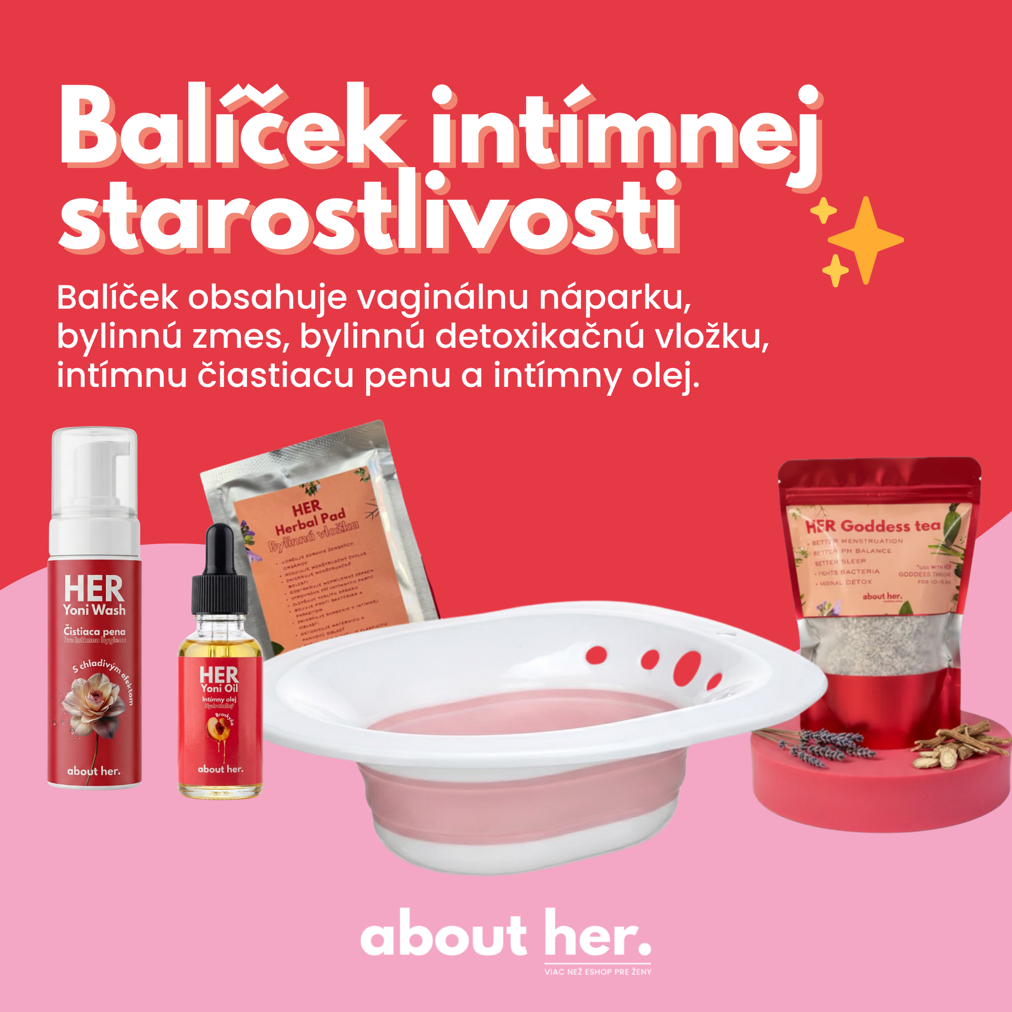 Balíček Intímnej starostlivosti