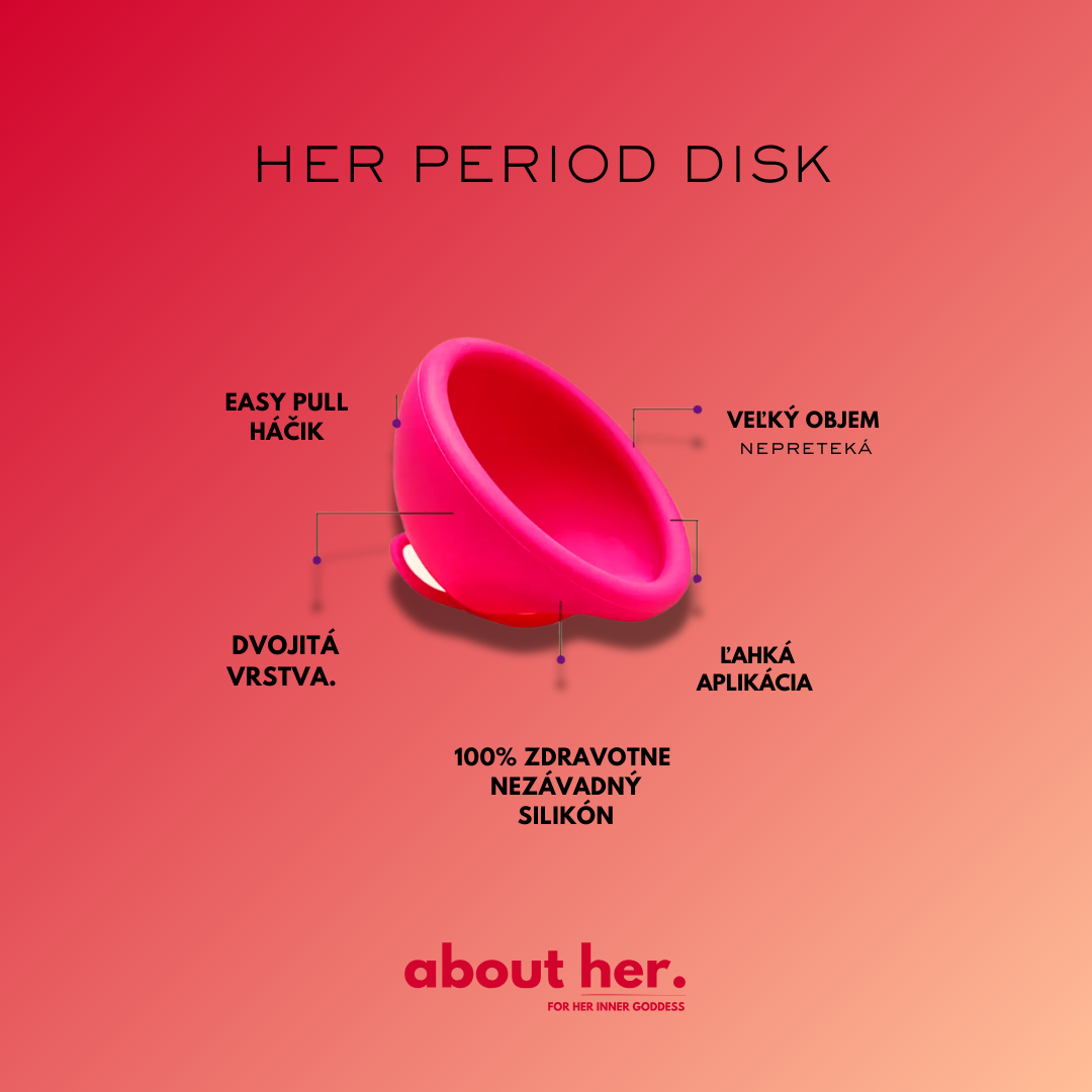 HER Period Disk - menštruačný disk s háčikom